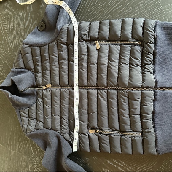 MONCLER puffer down zip cardigan - Picture 13 of 15